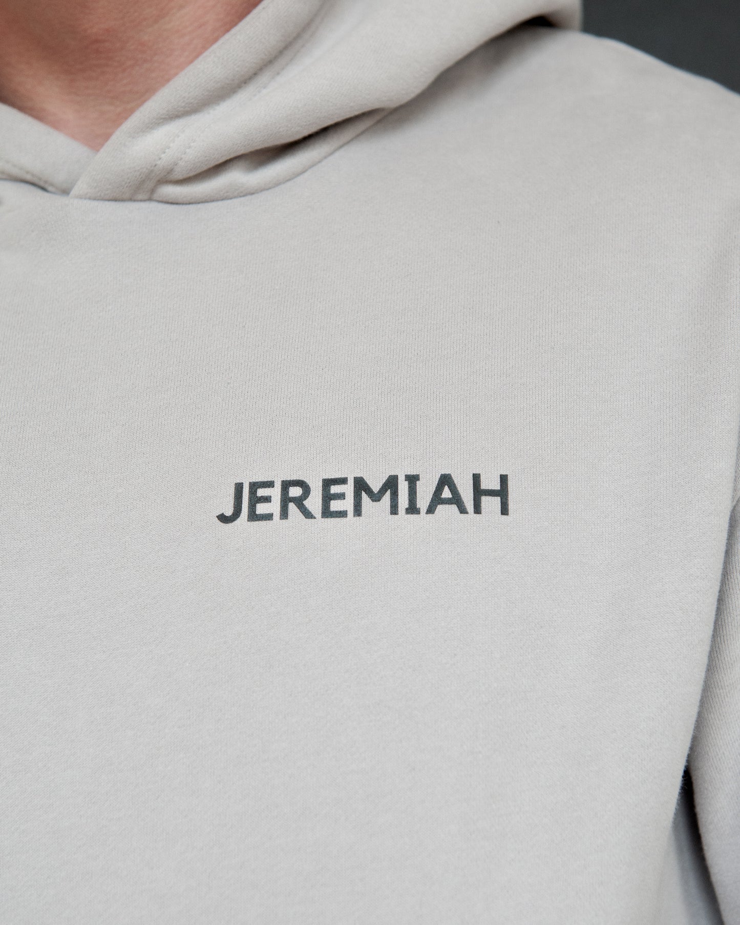 JEREMIAH BIBLE VERSE UNISEX HOODIE STONE
