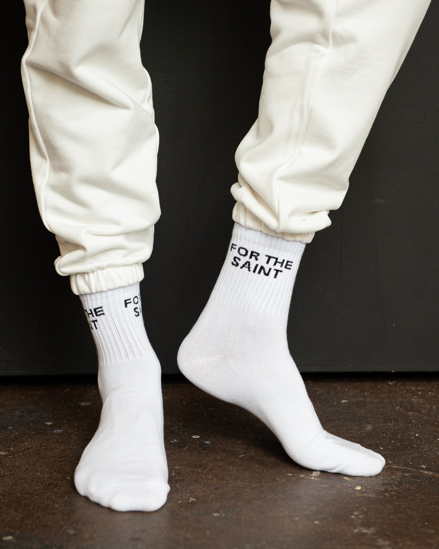 Rys Unisex Half-Crew Socks