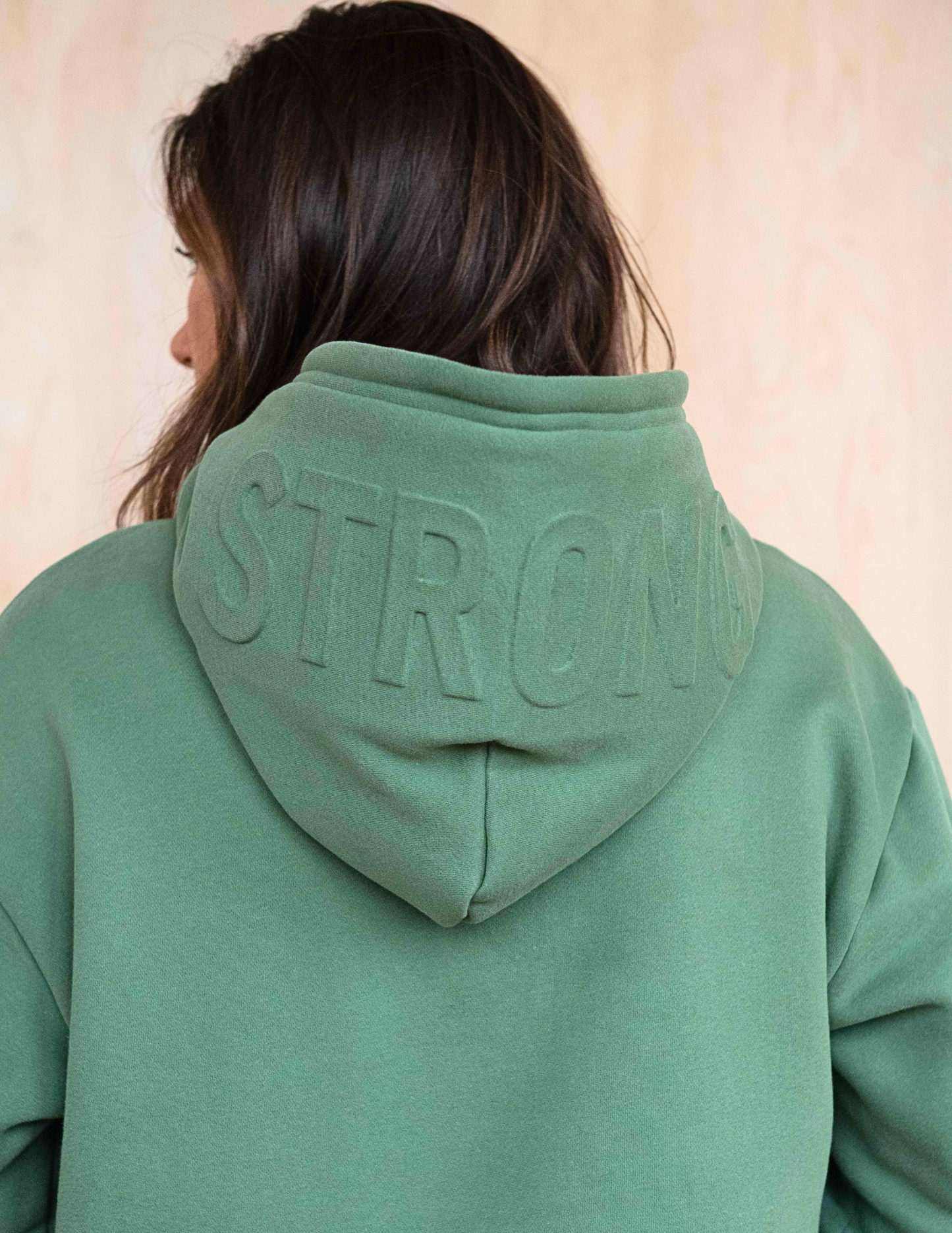'STRONG' UNISEX HOODIE FOREST